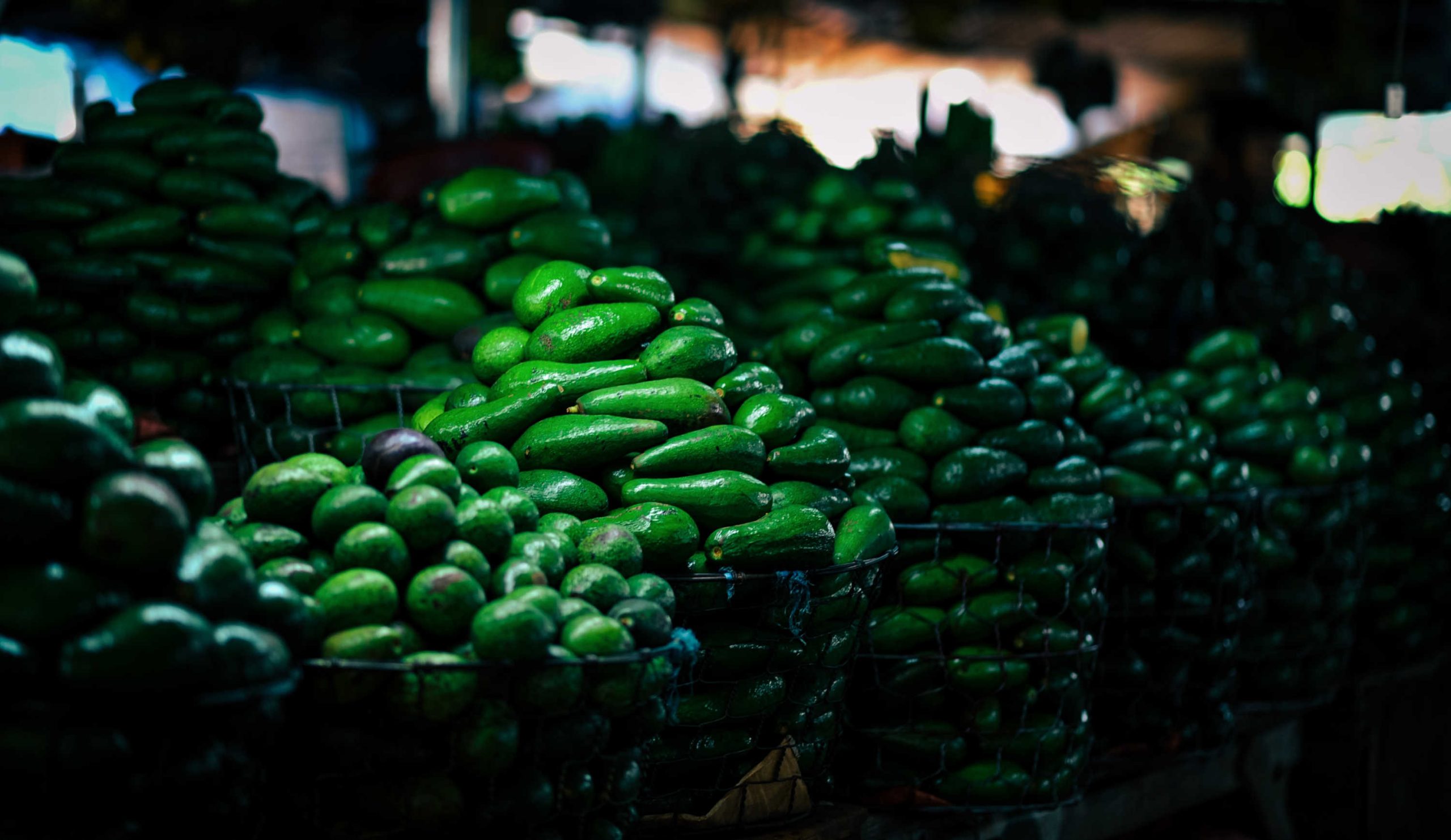 Bunches of Avocado