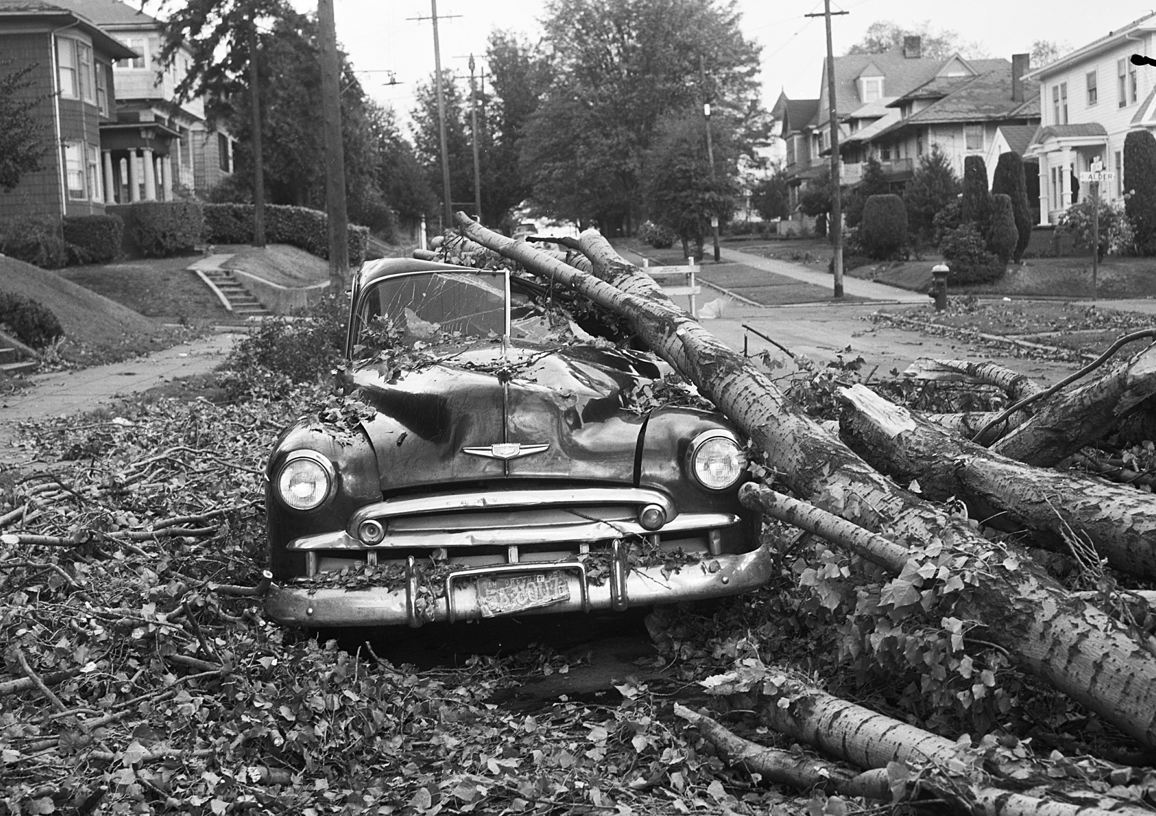 Columbus Day Storm Was the most severe storm in recorded Oregon weather history.